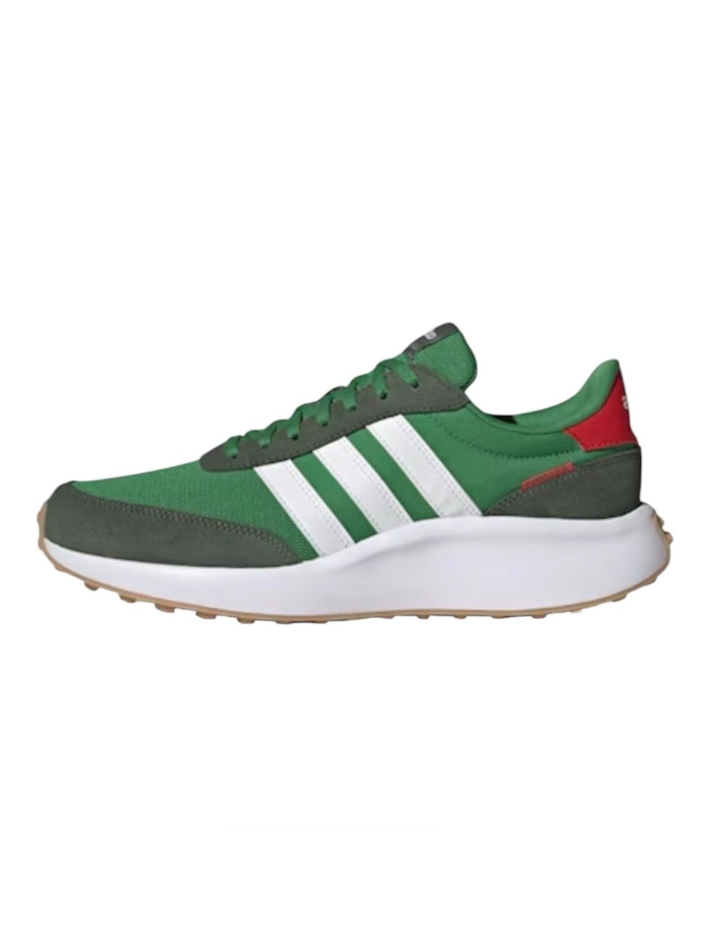 Adidas Run 70s Green and Red Sneakers